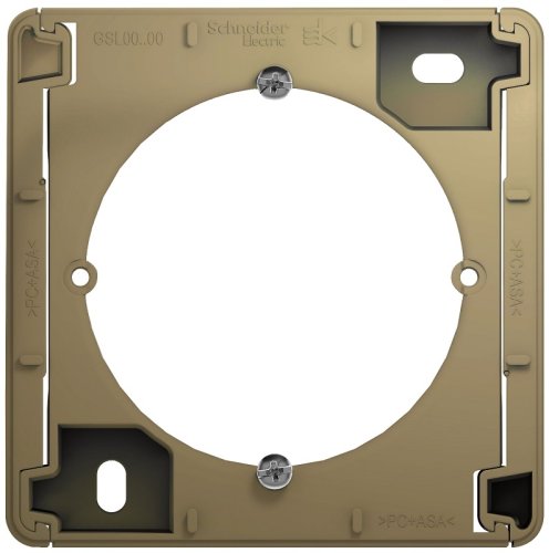 Коробка для наружнего монтажа Systeme Electric Glossa титан картинка